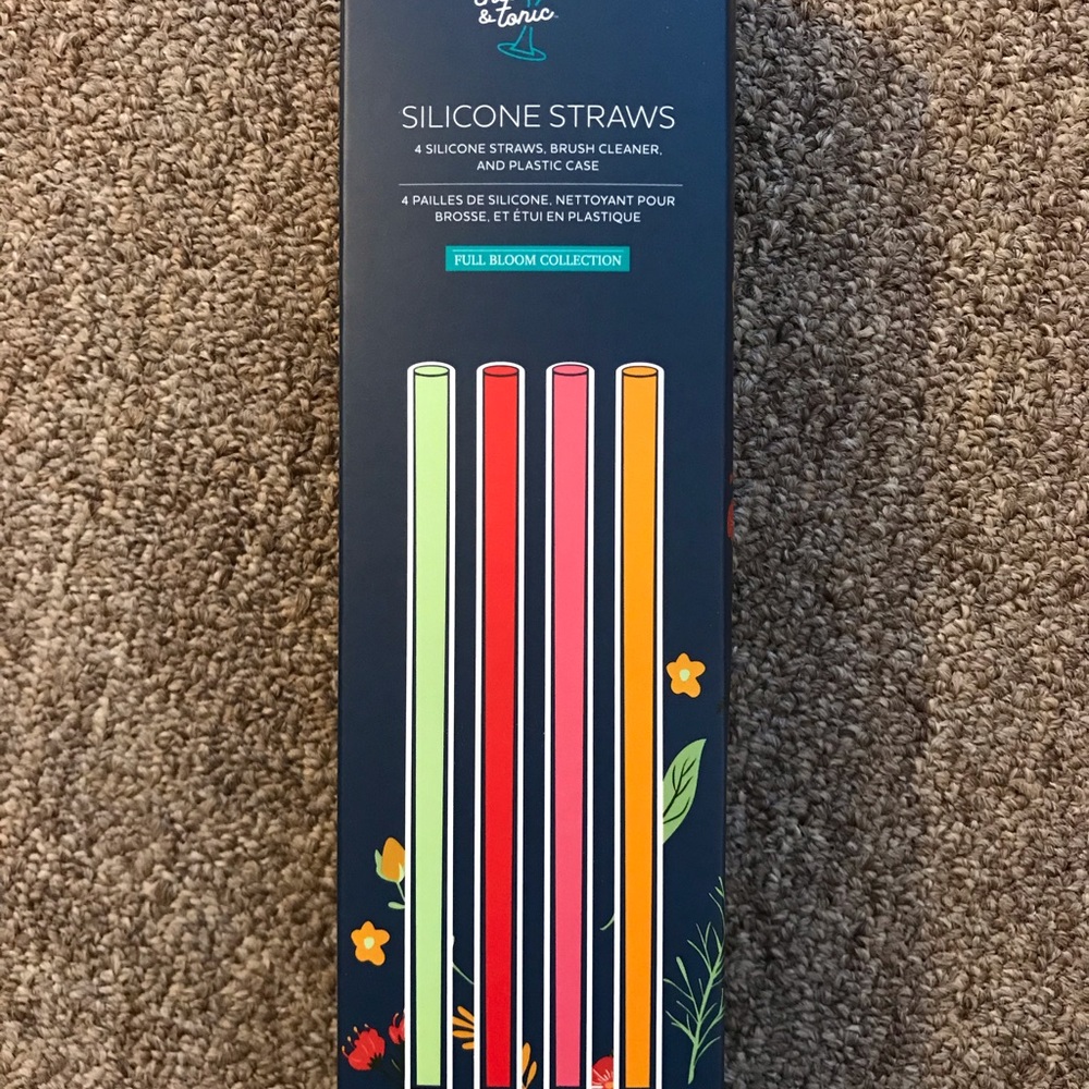 Chic & Tonic Silicone Straws